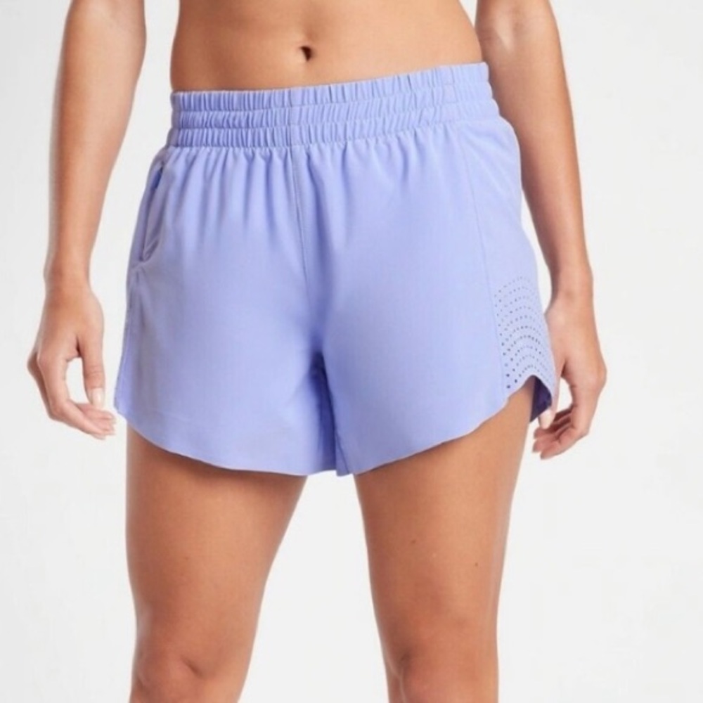 Athleta Lavender Athletic Shorts